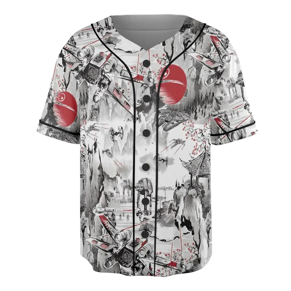 Last Battle of the Galactic Civil War Unisex Baseball Jersey - 3