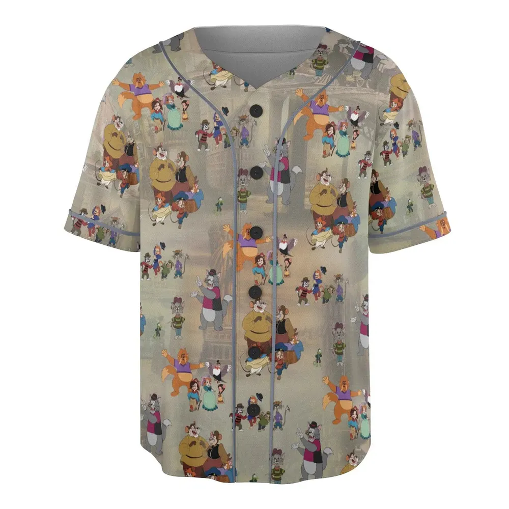 Somewhere Out There An American Tail Unisex Baseball Jersey - 3