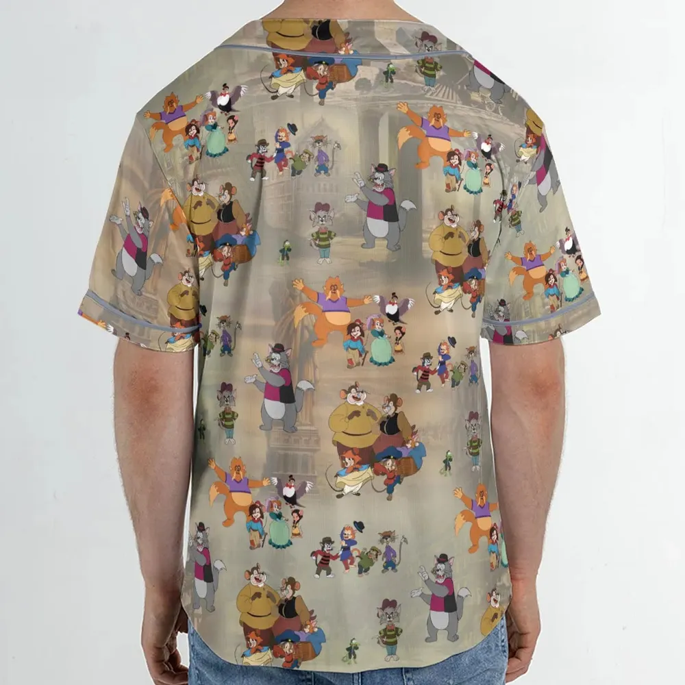 Somewhere Out There An American Tail Unisex Baseball Jersey - 2