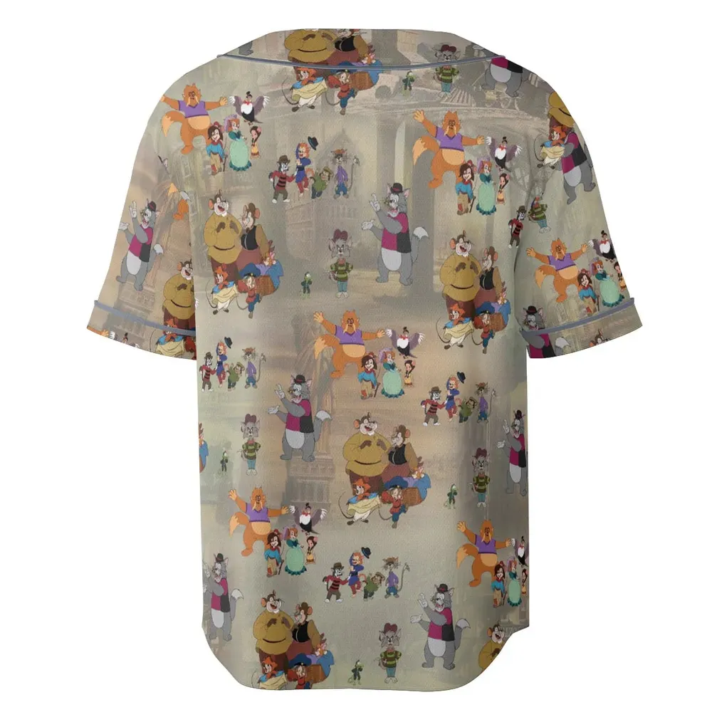 Somewhere Out There An American Tail Unisex Baseball Jersey - 4
