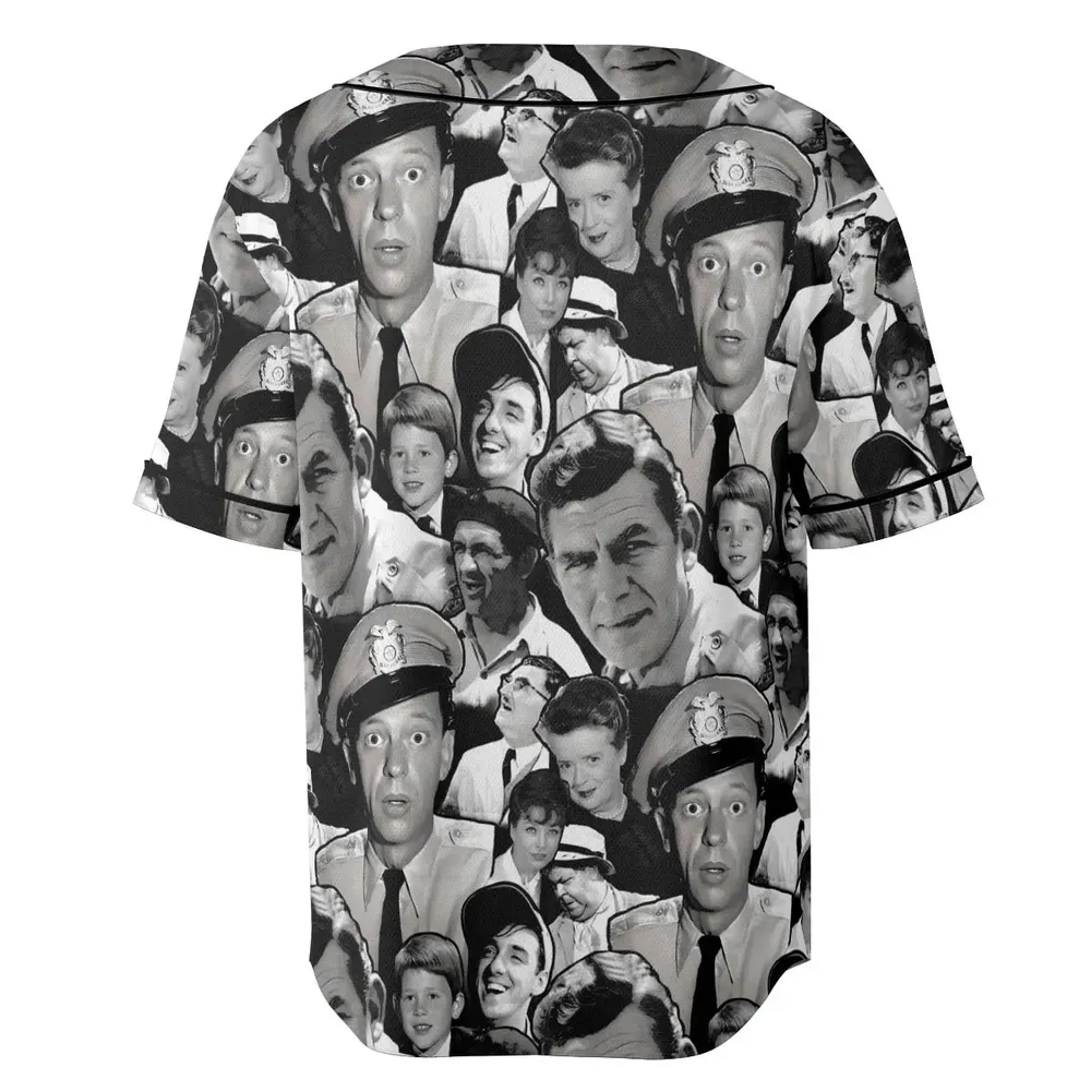 Mayberry The Andy Griffith Show Unisex Baseball Jersey - 4