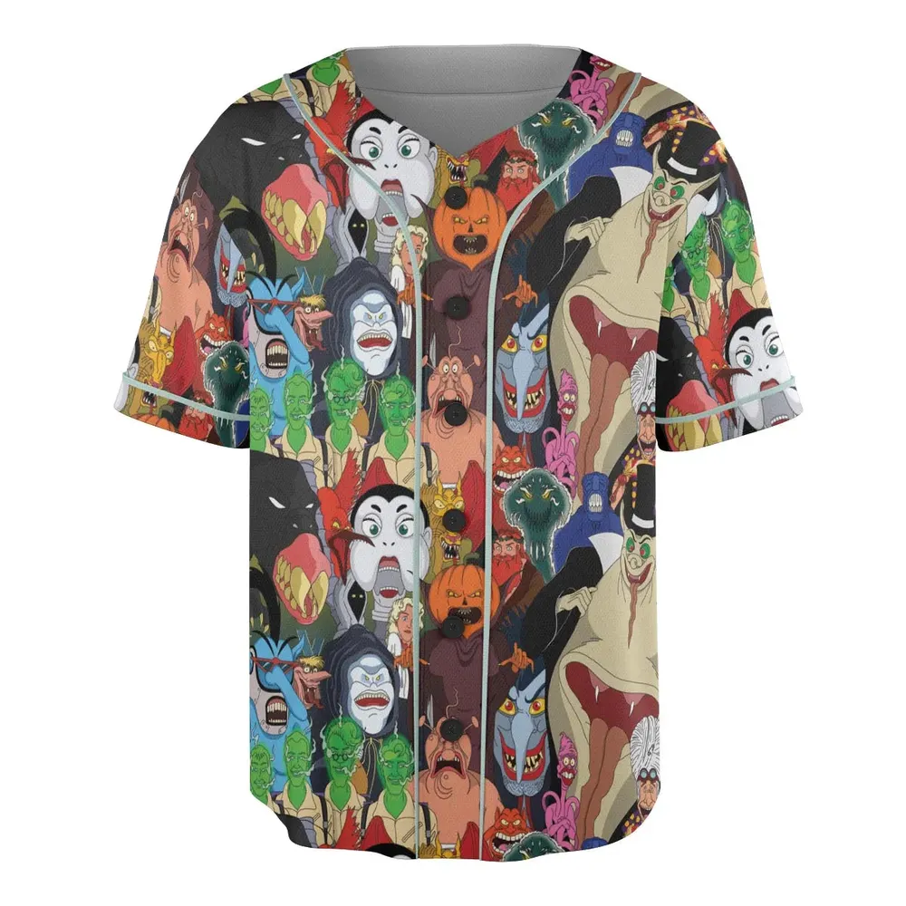 Ghostbusters Cartoons Villains Unisex Baseball Jersey - 3