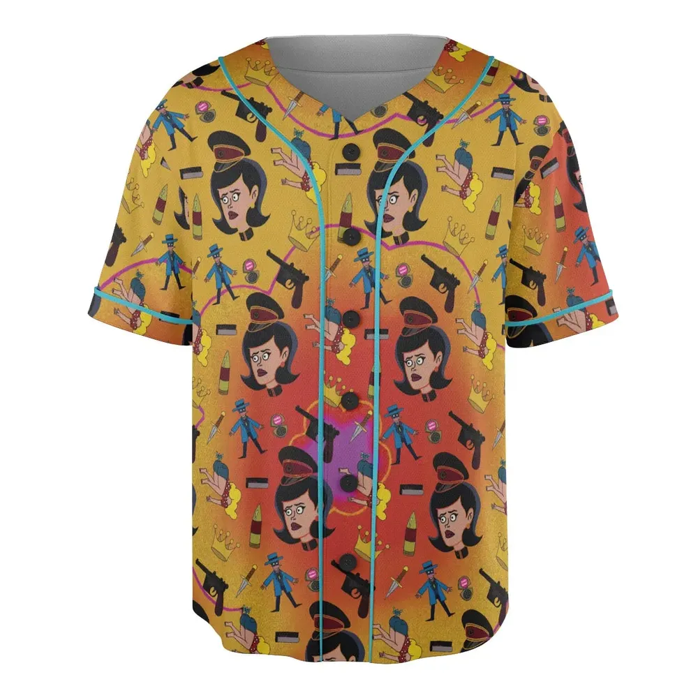 Dr. Girlfriend The Venture Bros Unisex Baseball Jersey - 3