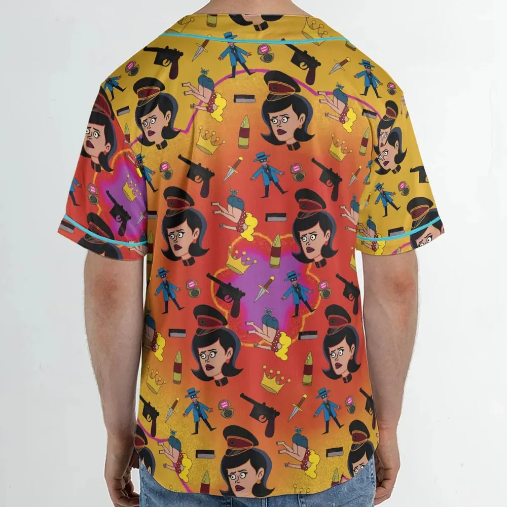 Dr. Girlfriend The Venture Bros Unisex Baseball Jersey - 2