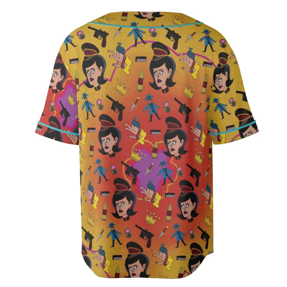 Dr. Girlfriend The Venture Bros Unisex Baseball Jersey - 4