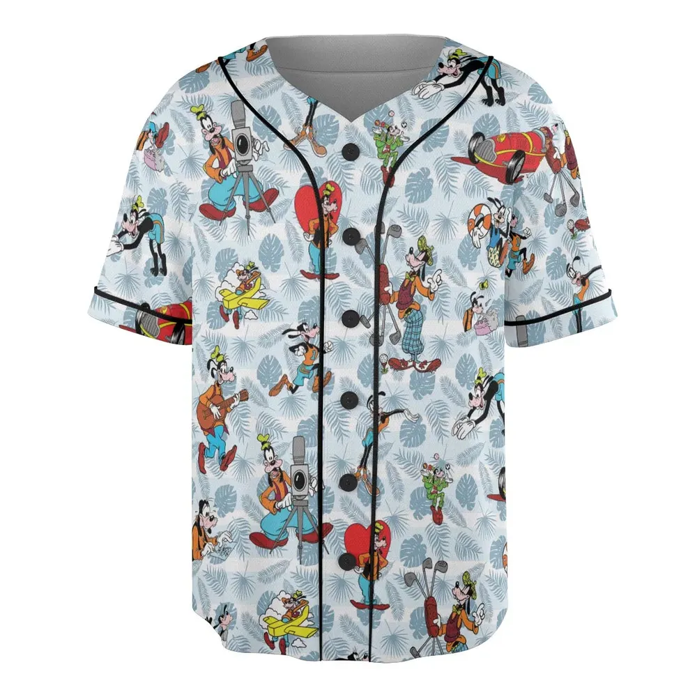 Goofy Be Mine Unisex Baseball Jersey - 3
