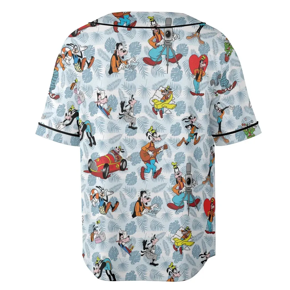 Goofy Be Mine Unisex Baseball Jersey - 4