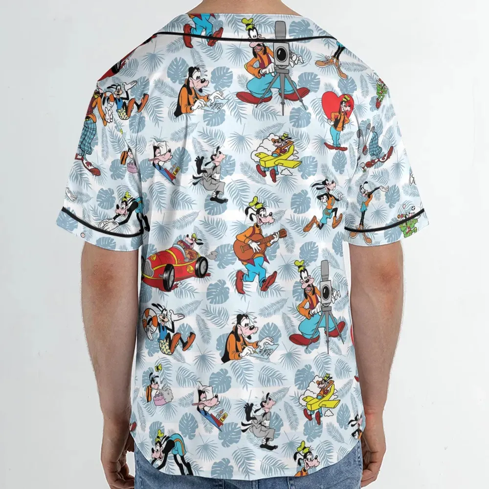 Goofy Be Mine Unisex Baseball Jersey - 2