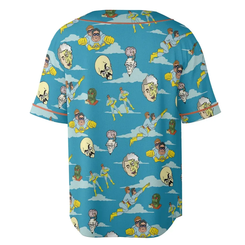 The Ambiguously Gay Duo Characters Patterns Unisex Baseball Jersey - 4