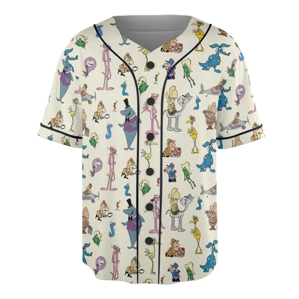 Just happens to be Pink Panther Unisex Baseball Jersey - 3