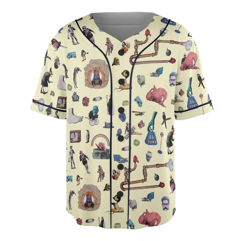 Monty Python's Flying Circus Unisex Baseball Jersey - 3