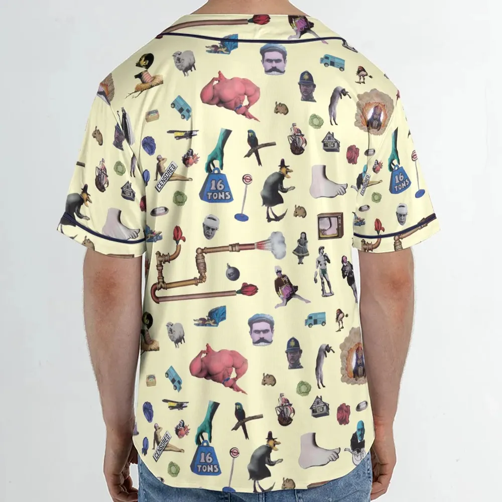 Monty Python's Flying Circus Unisex Baseball Jersey - 2