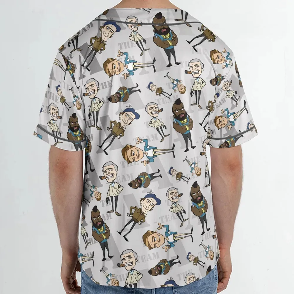 The A-team Characters Series Unisex Baseball Jersey - 2
