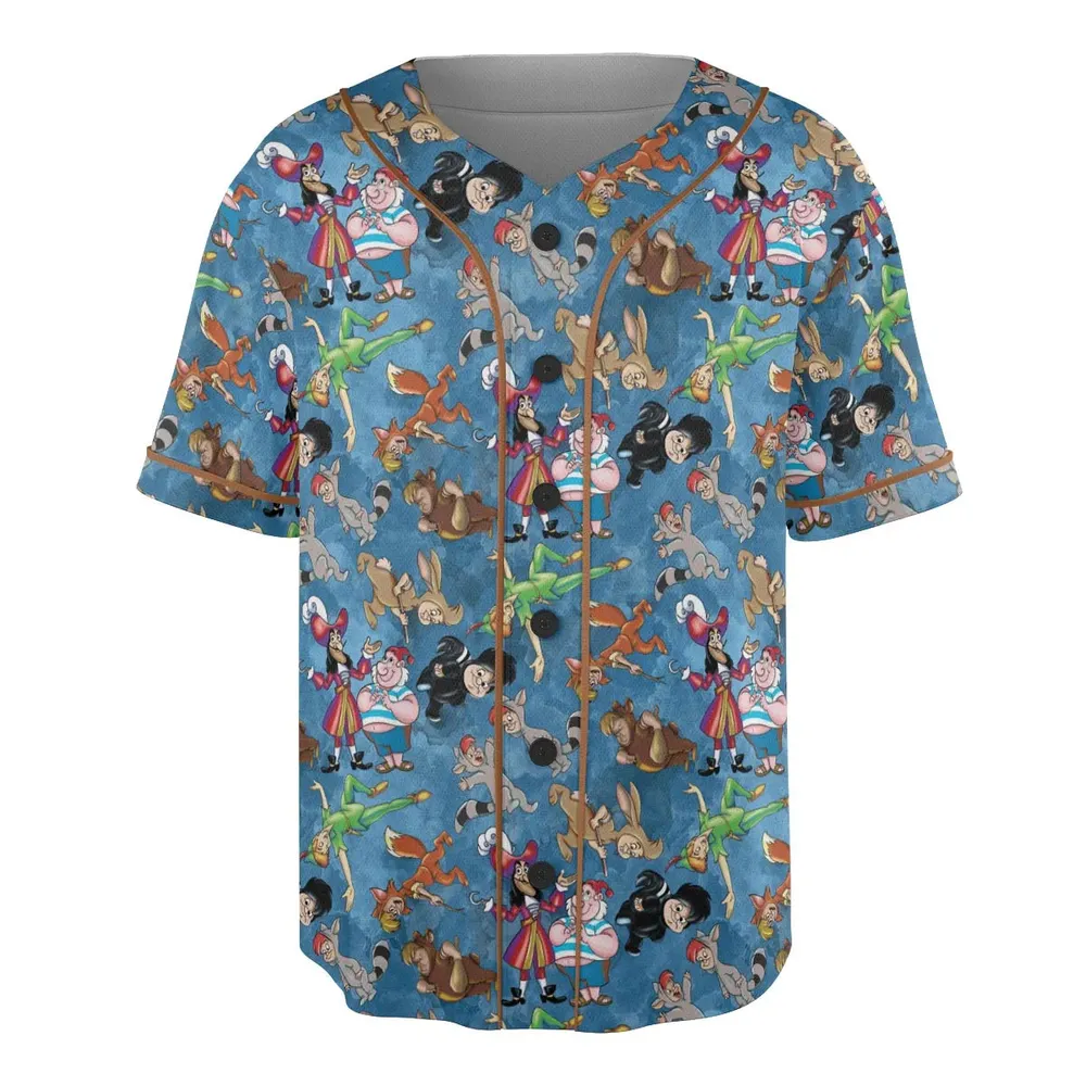 Lost Boys Peter Pan Unisex Baseball Jersey - 3