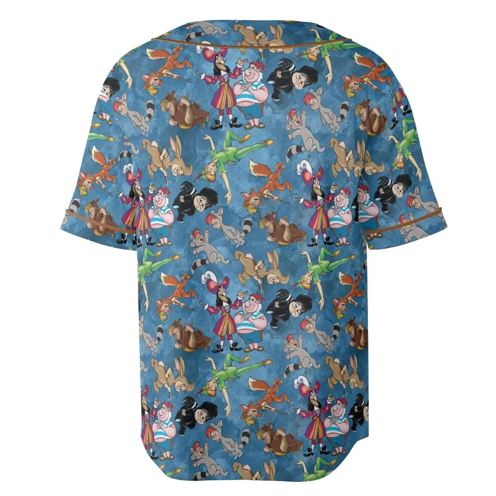 Lost Boys Peter Pan Unisex Baseball Jersey - 4