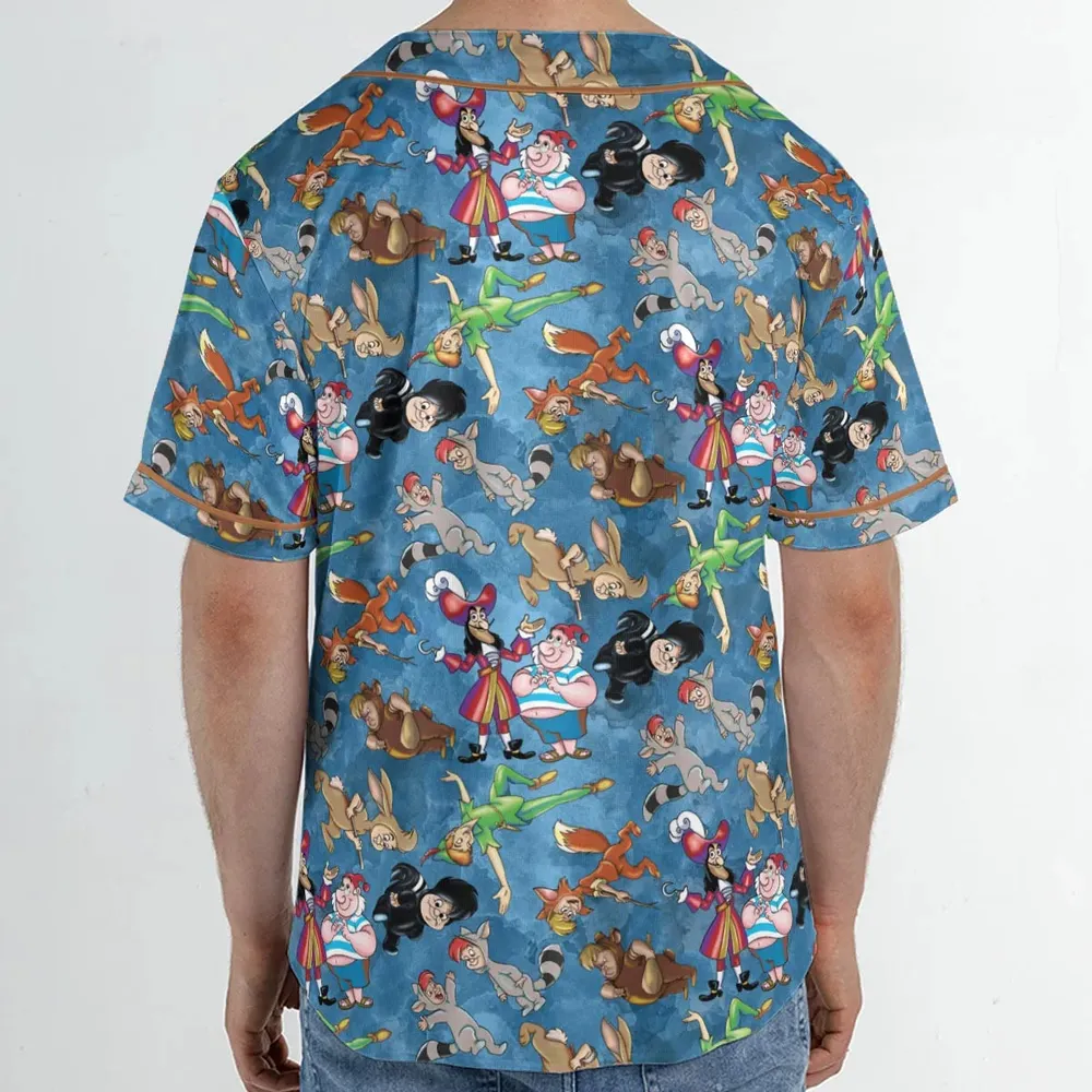 Lost Boys Peter Pan Unisex Baseball Jersey - 2