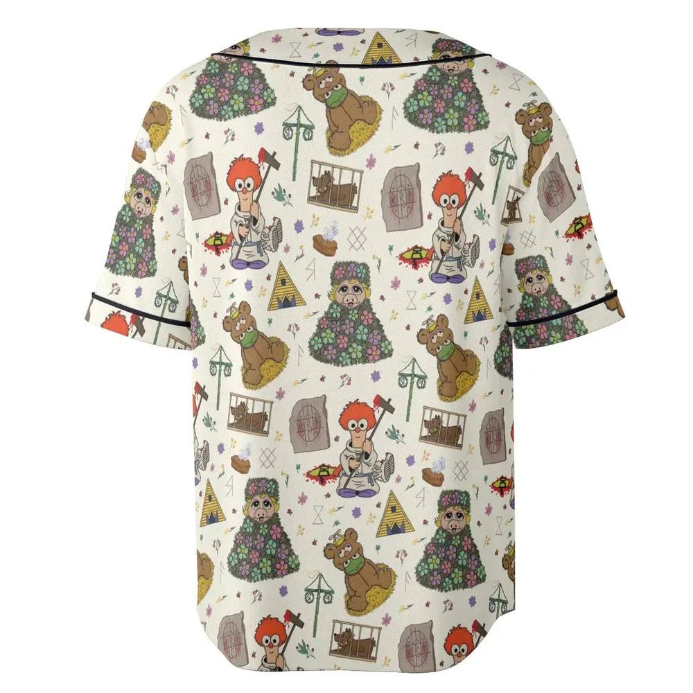 Festivites Midsommar Muppet Babies Unisex Baseball Jersey - 4