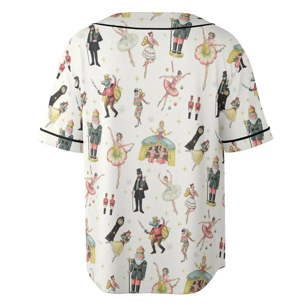 Plum Fairy for Holiday The Nutcracker Unisex Baseball Jersey - 4