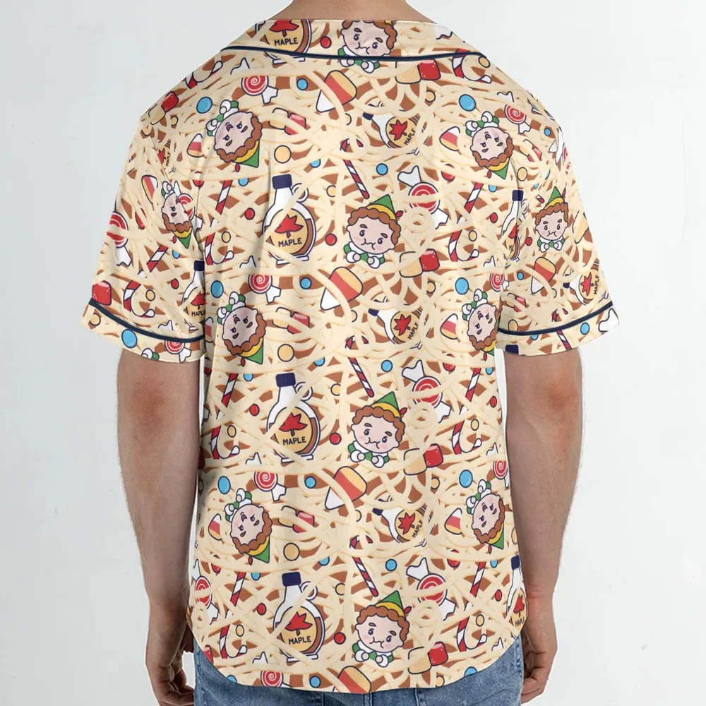 Holiday Joy Buddy the ELF Unisex Baseball Jersey - 2