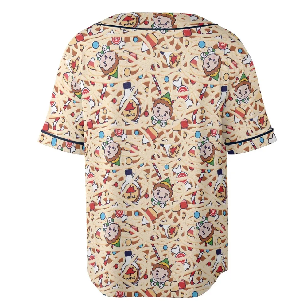 Holiday Joy Buddy the ELF Unisex Baseball Jersey - 4