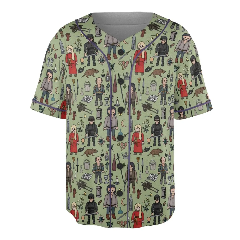 As You Wish Princess Bride Unisex Baseball Jersey - 3