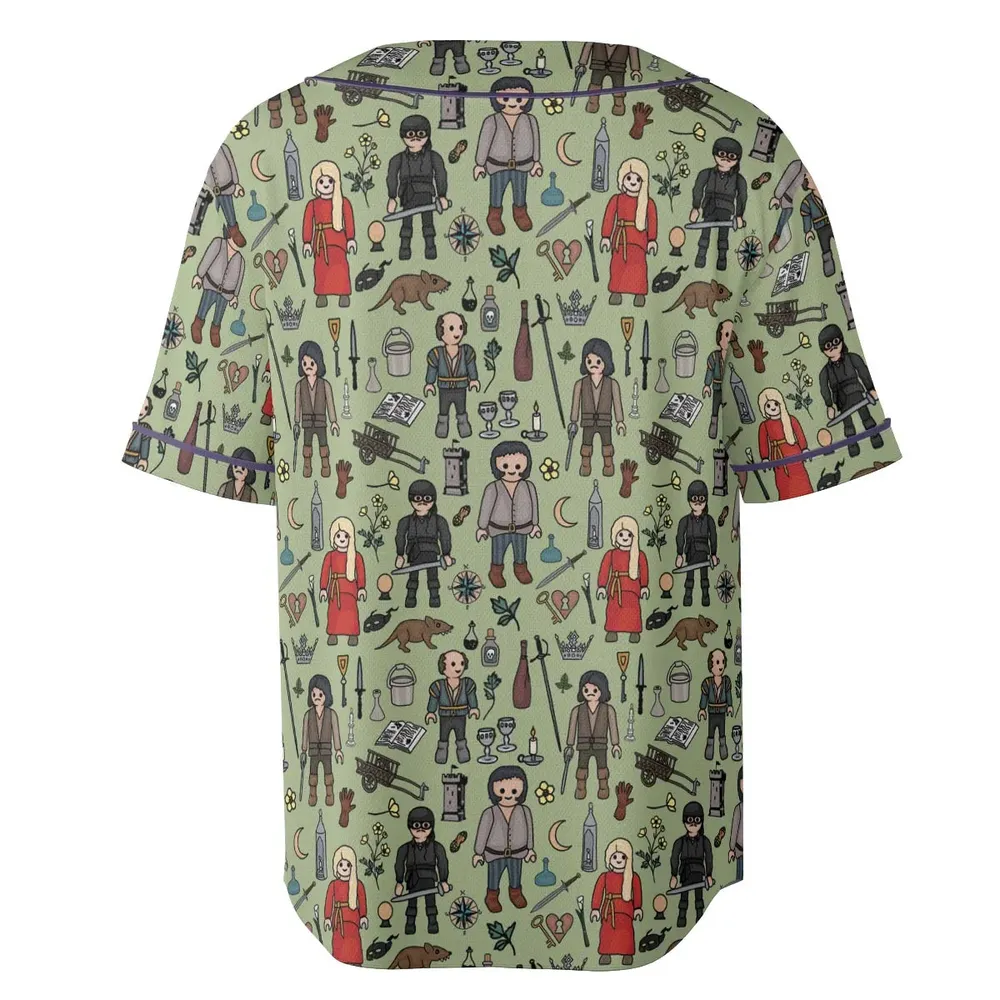 As You Wish Princess Bride Unisex Baseball Jersey - 4