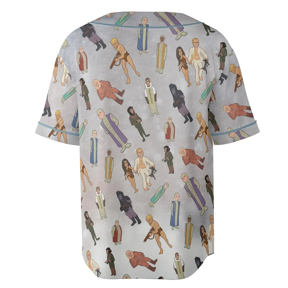 Planet of Apes Characters Unisex Baseball Jersey - 4