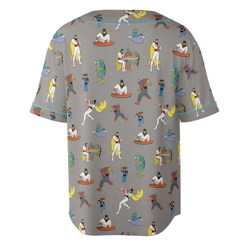 Space Ghost Coast to Coast Characters Unisex Baseball Jersey - 4