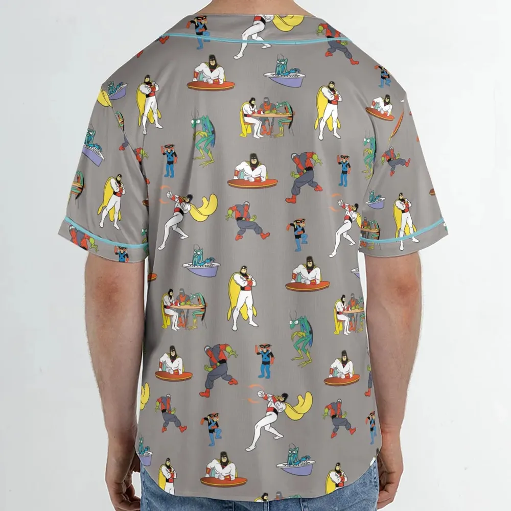 Space Ghost Coast to Coast Characters Unisex Baseball Jersey - 2