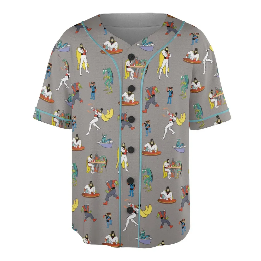 Space Ghost Coast to Coast Characters Unisex Baseball Jersey - 3