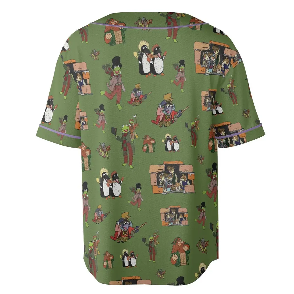 The Muppet Christmas Carol Characters Unisex Baseball Jersey - 4