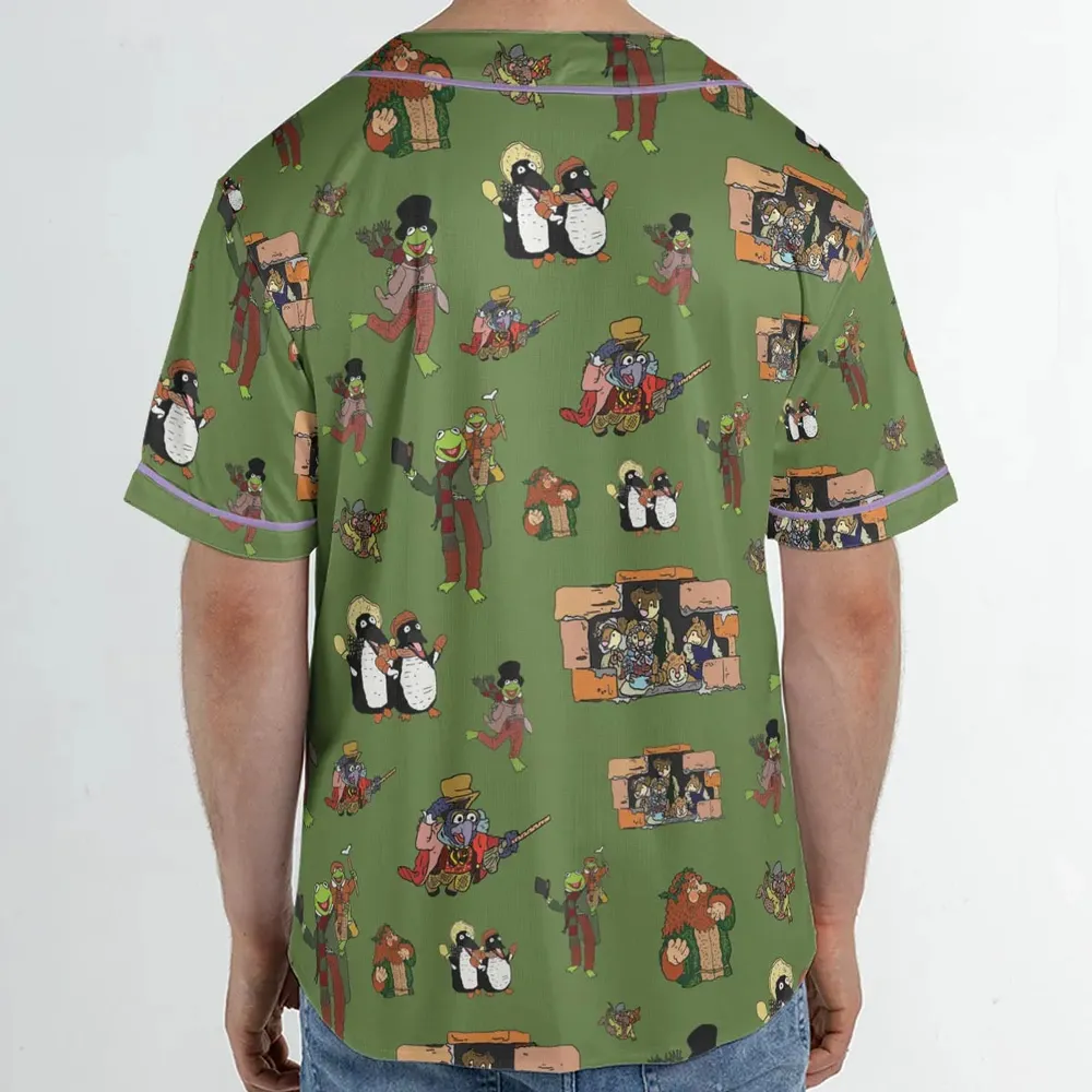 The Muppet Christmas Carol Characters Unisex Baseball Jersey - 2