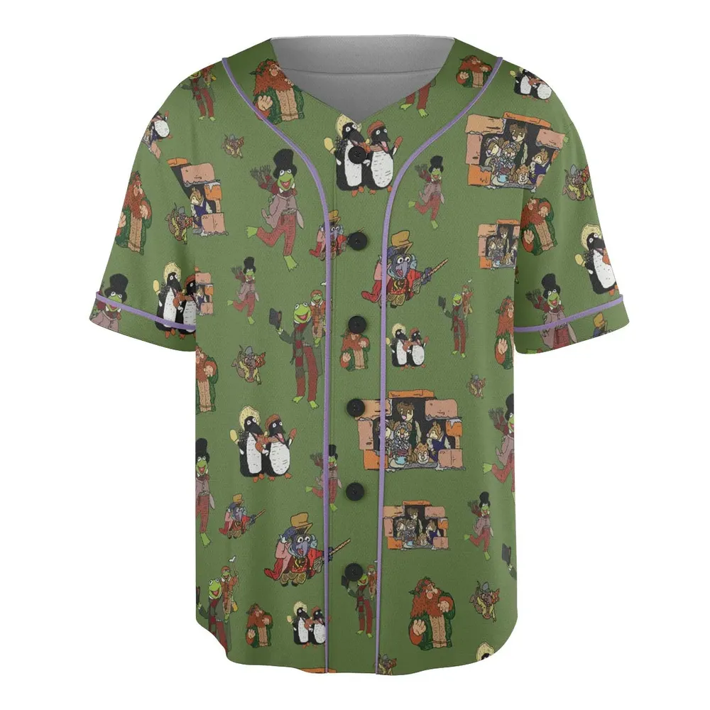 The Muppet Christmas Carol Characters Unisex Baseball Jersey - 3