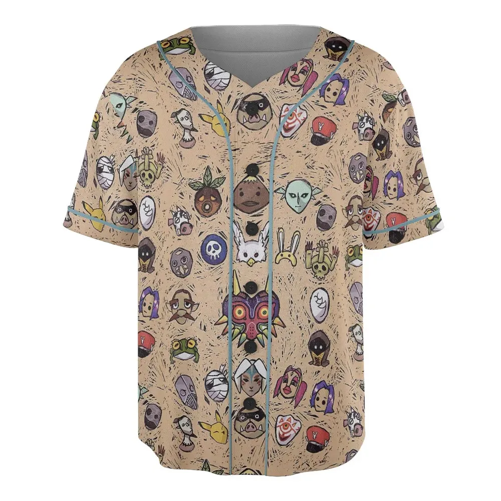 Zelda Universe The Legend of Zelda Unisex Baseball Jersey - 3