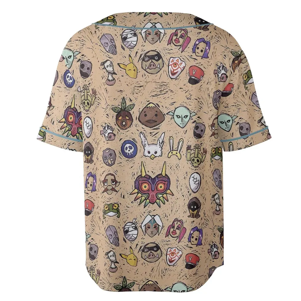 Zelda Universe The Legend of Zelda Unisex Baseball Jersey - 4