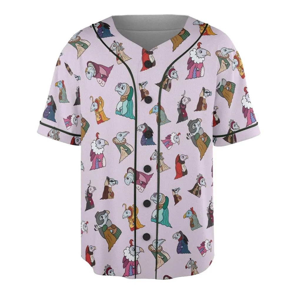 Cute Skeksis The Dark Crystal Unisex Baseball Jersey - 3