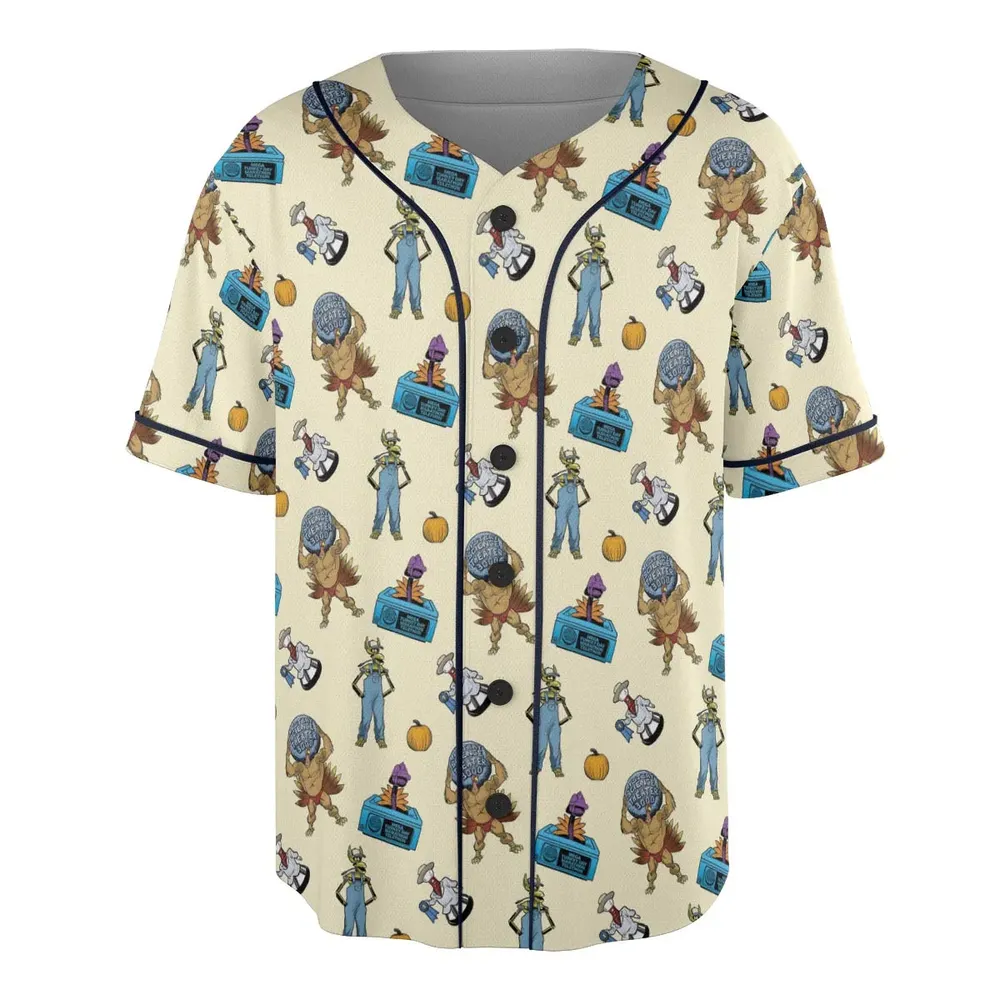 Turkey Day Marathon Telethon MST3K Unisex Baseball Jersey - 3