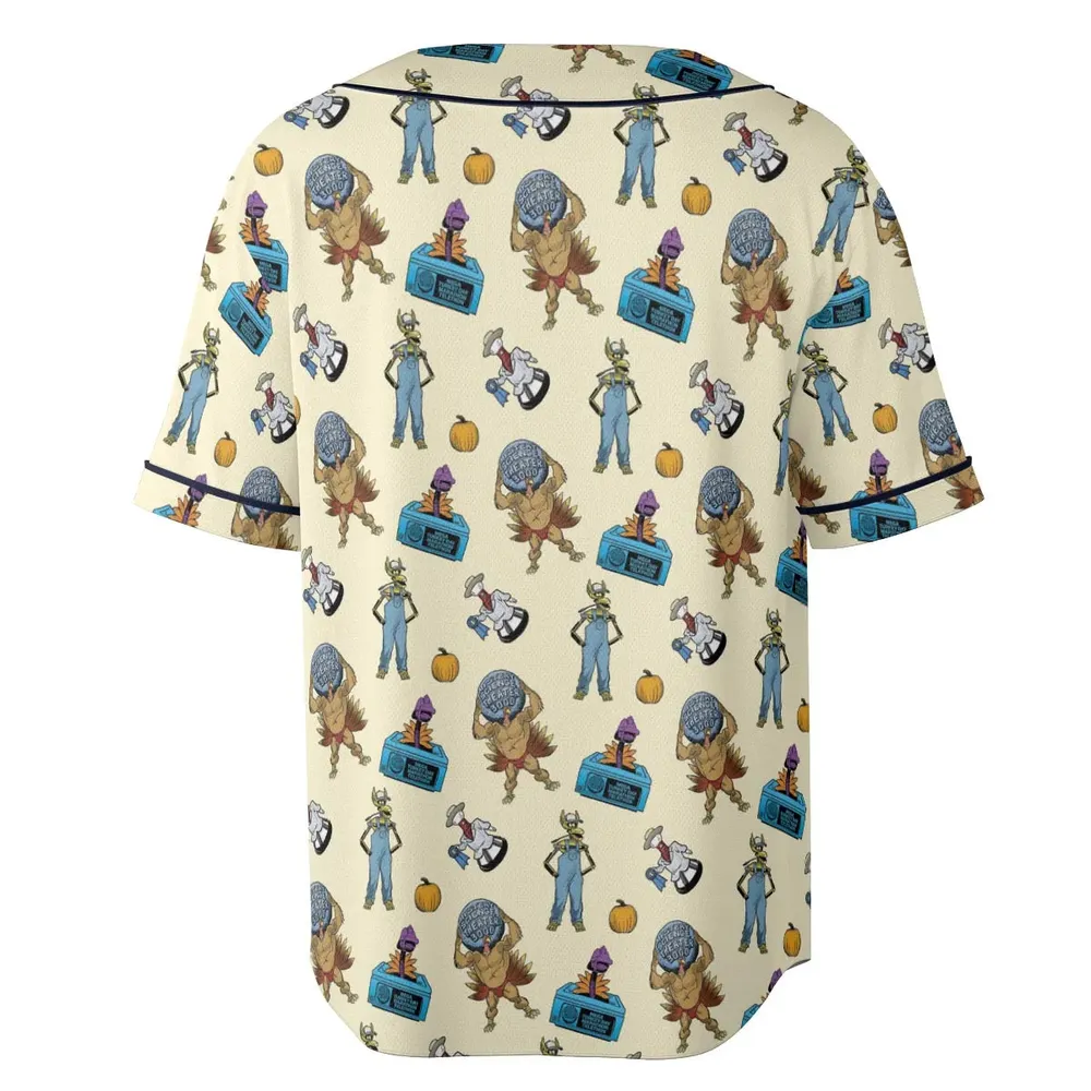 Turkey Day Marathon Telethon MST3K Unisex Baseball Jersey - 4