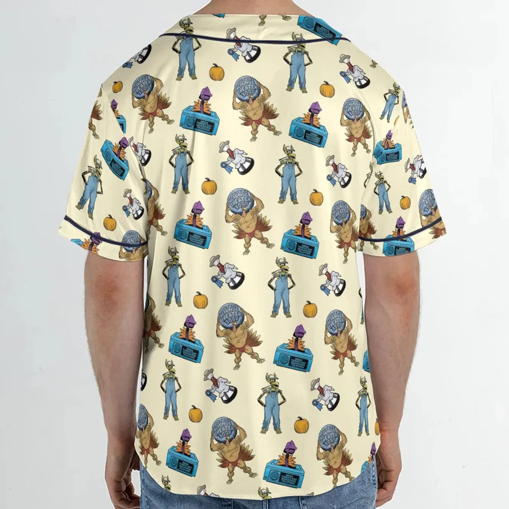 Turkey Day Marathon Telethon MST3K Unisex Baseball Jersey - 2