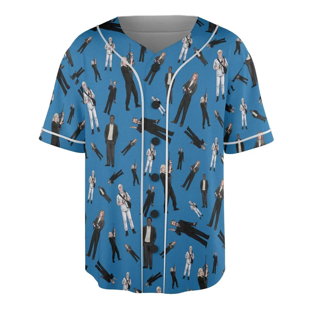 Nakatomi Takeover Die Hard Unisex Baseball Jersey - 3