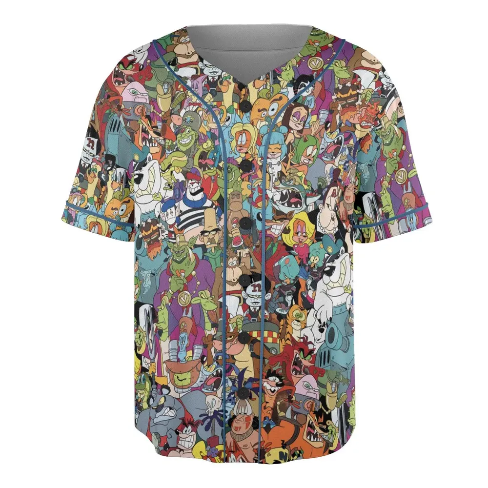 Retro Gamer Crash Bandicoot Unisex Baseball Jersey - 3