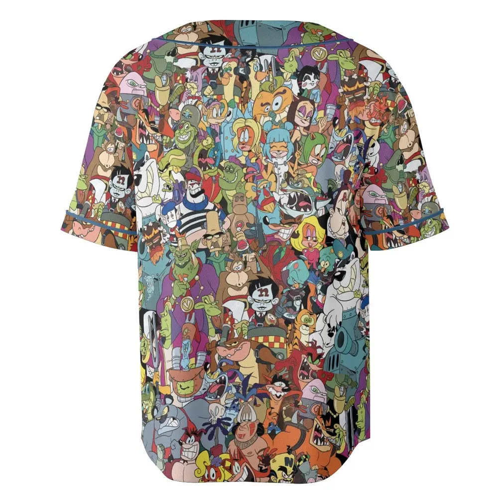 Retro Gamer Crash Bandicoot Unisex Baseball Jersey - 4