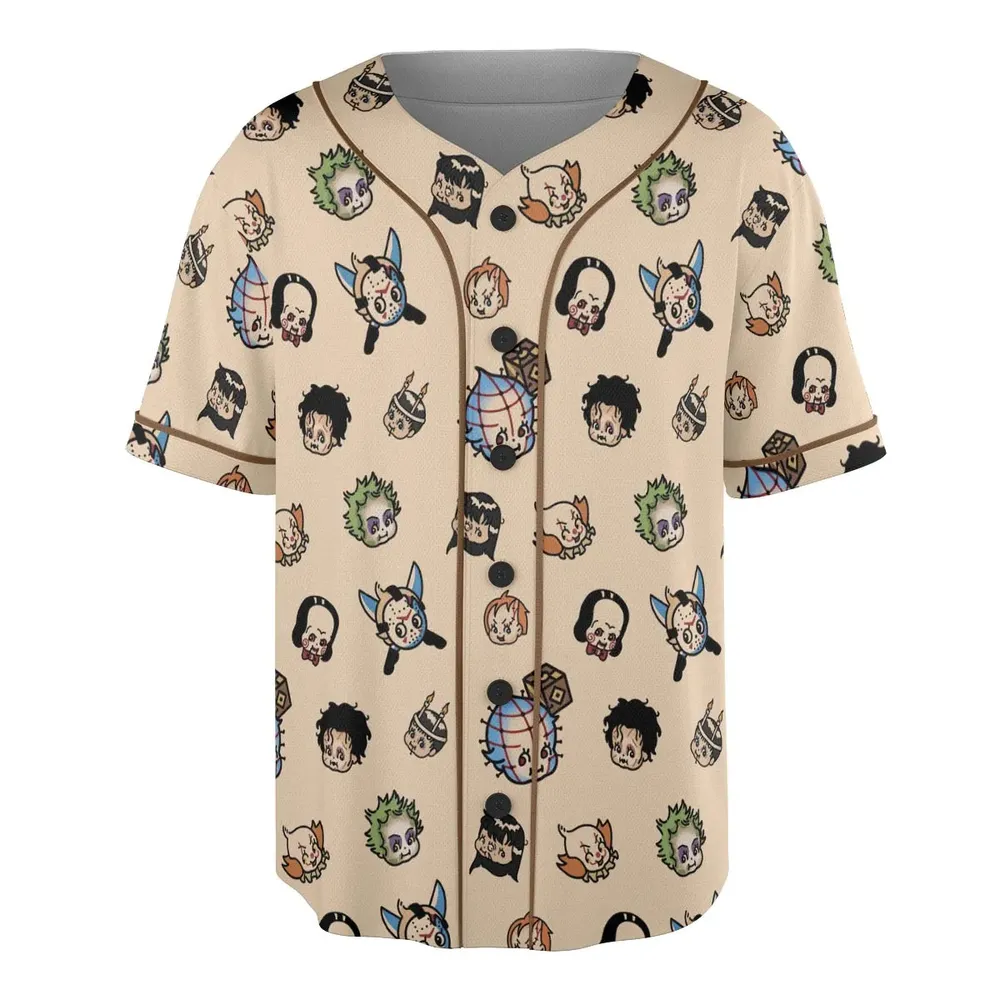 Horror Chic Unisex Baseball Jersey - 3