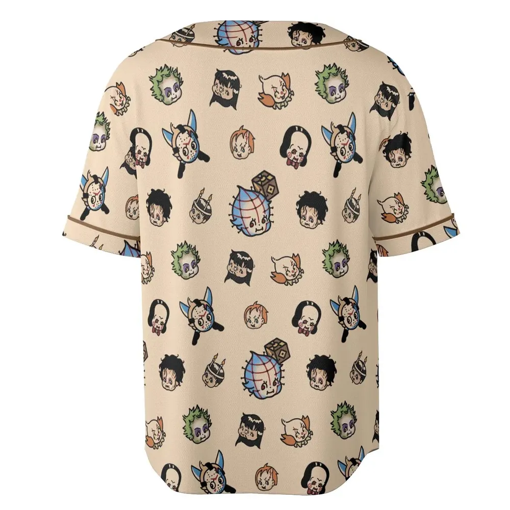 Horror Chic Unisex Baseball Jersey - 4