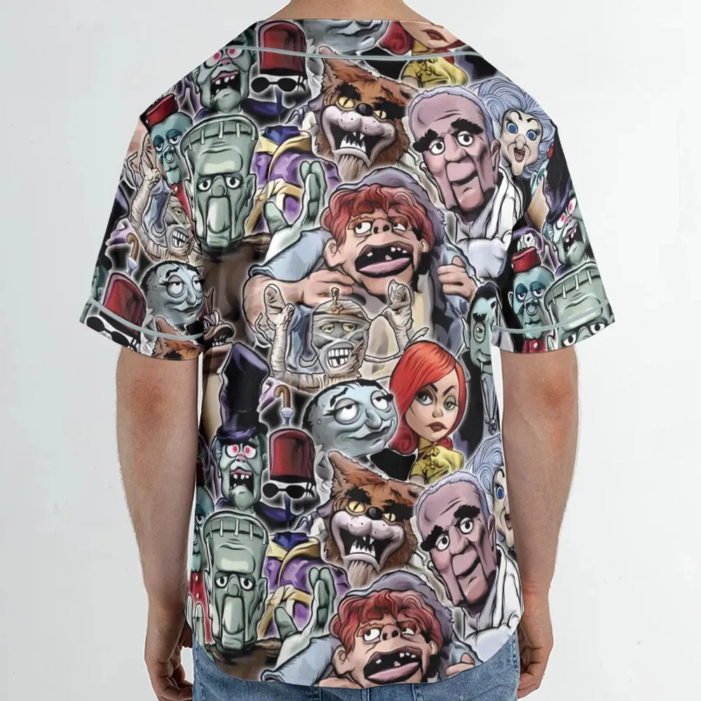 Party Like A Monster Mad Monster Party Unisex Baseball Jersey - 2