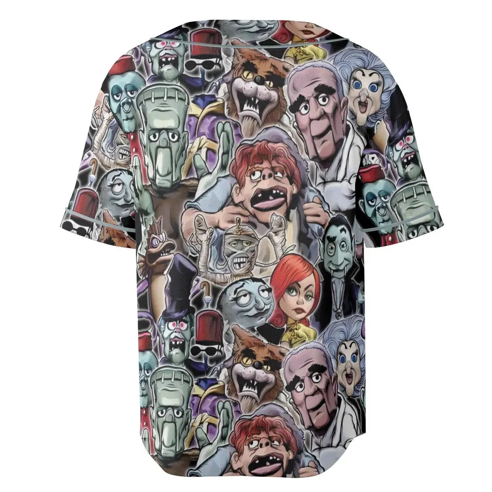 Party Like A Monster Mad Monster Party Unisex Baseball Jersey - 4