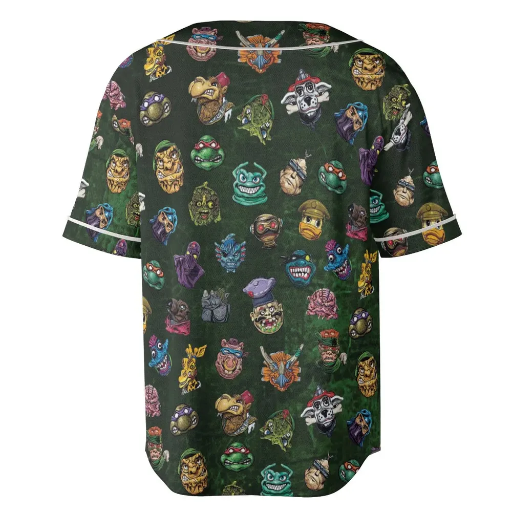 Good To Be Bad Guys Teenage Mutant Ninja Turtles Unisex Baseball Jersey - 4
