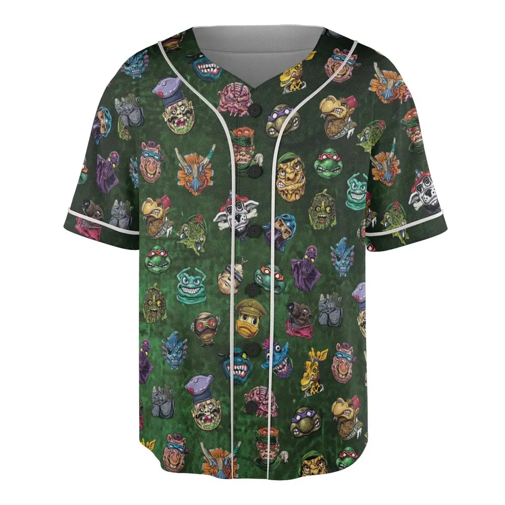 Good To Be Bad Guys Teenage Mutant Ninja Turtles Unisex Baseball Jersey - 3