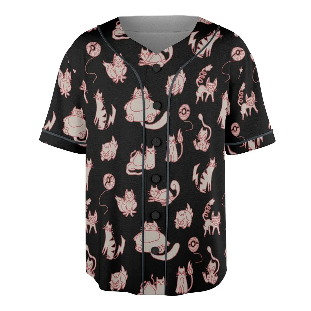 Pawkemon Pokemon Unisex Baseball Jersey - 3