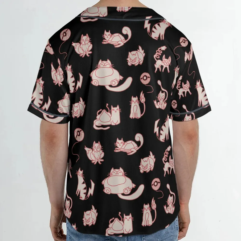 Pawkemon Pokemon Unisex Baseball Jersey - 2